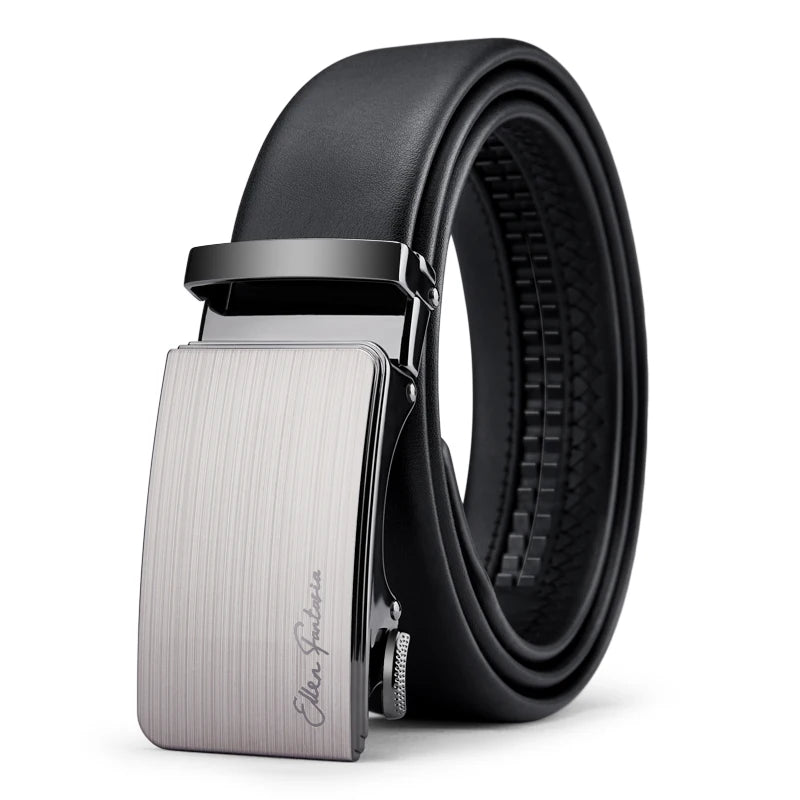 Leather Belt Men Genuine Leather Belt for Men Mens Belts Waistband Male Man Waist Automatic belts Business belts
