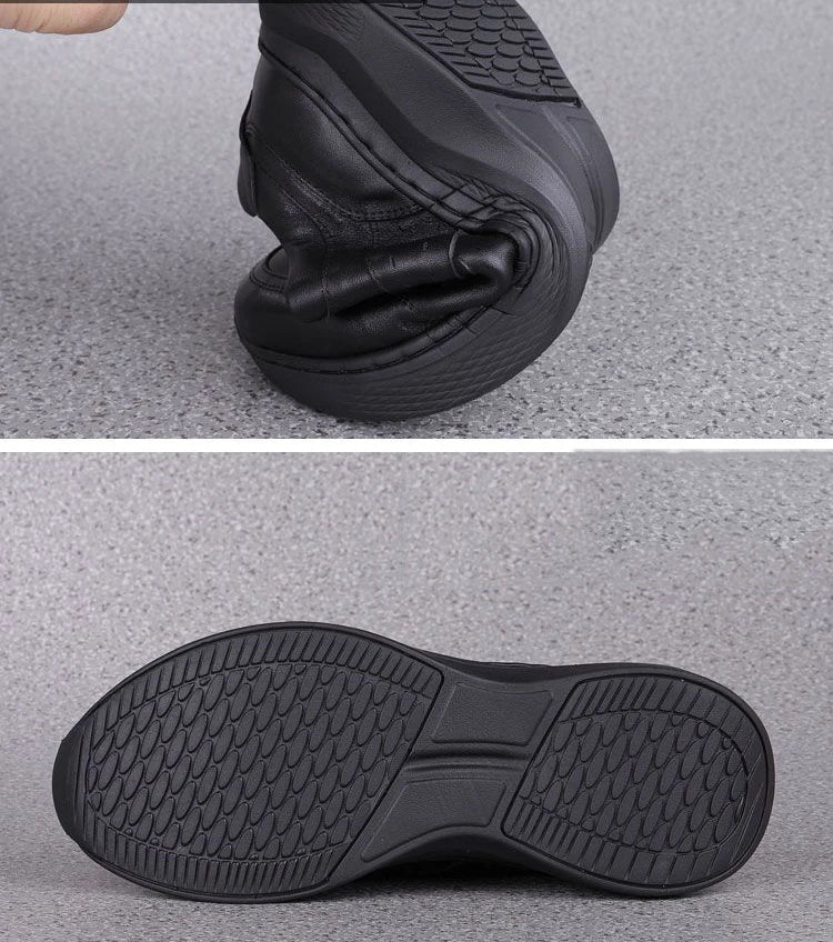 Genuine Leather Shoes Men Luxury Lightweight Breathable Leisure Loafers Walking Cowhide Shoe Sport Moccasin Sneakers Leathershoe