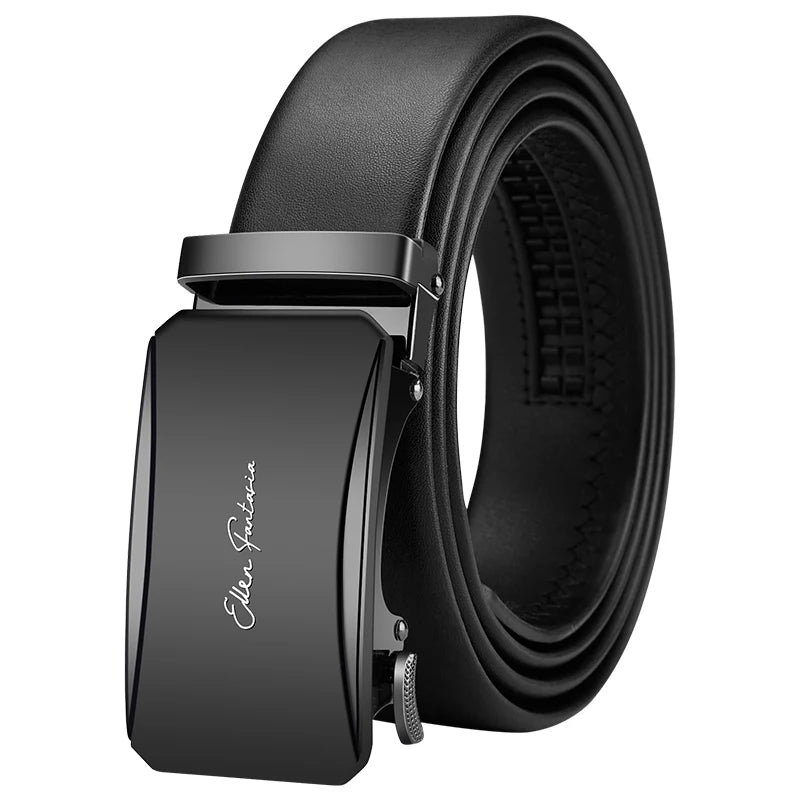 Leather Belt Men Genuine Leather Belt for Men Mens Belts Waistband Male Man Waist Automatic belts Business belts