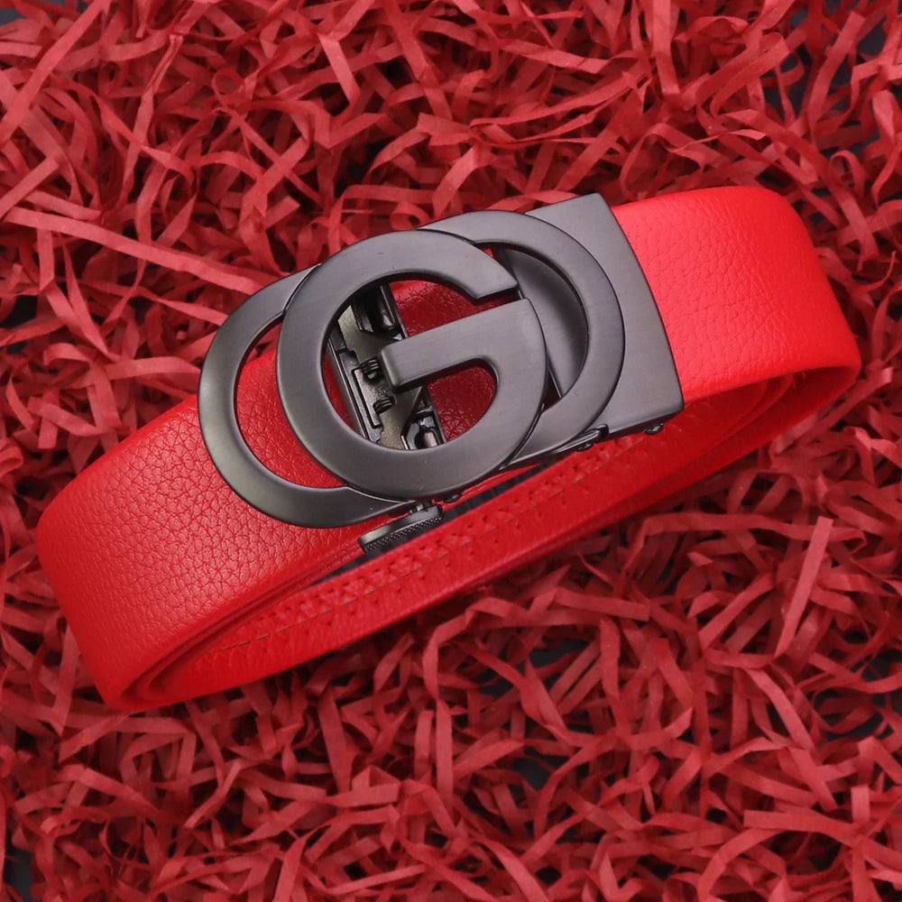 Men Genuine Leather Belts Designers Belts For Men Luxury Business Fashion Work Women Jeans Dress Belt, Perfect Accessory For Bus
