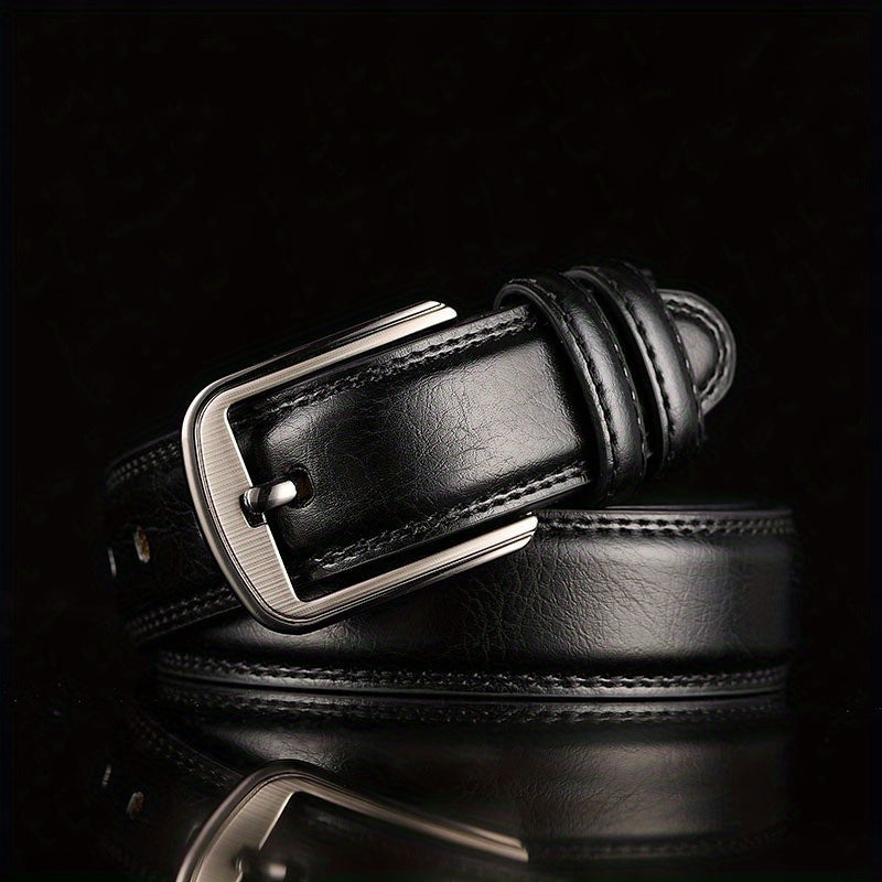 Genuine Leather Men's Belt Fashion Alloy Pin Buckle Belts Fashion Luxury Jeans Belts for Men Business Belt Female Belt