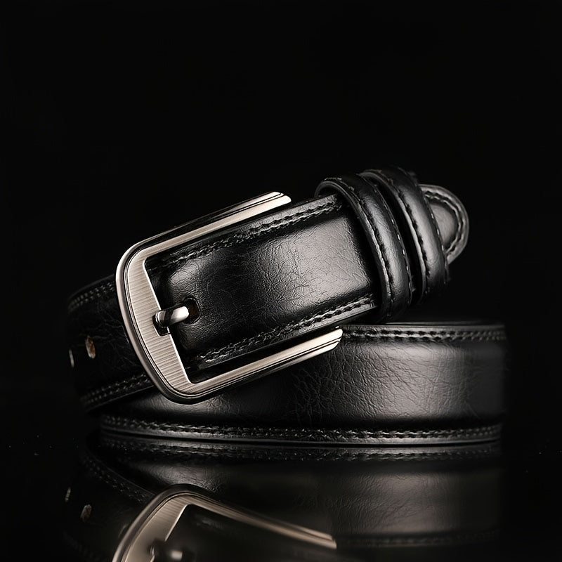 Genuine Leather Men's Belt Fashion Alloy Pin Buckle Belts Fashion Luxury Jeans Belts for Men Business Belt Female Belt